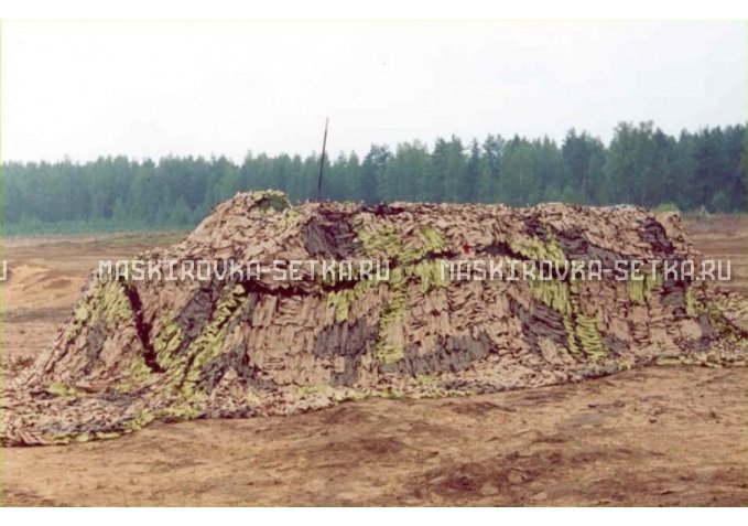 Маскировочная сетка МКТ-4П Поле 3х6 м – купить по цене 8700 руб. в интернет-магазине в городе Оренбург картинка 1