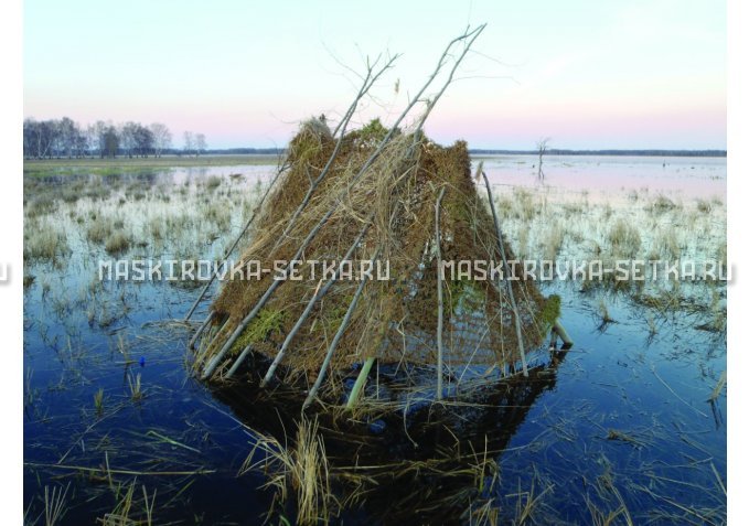 Маскировочная сетка МКТ-3П Солома 2х3 м – купить по цене 3750 руб. в интернет-магазине в городе Оренбург картинка 3