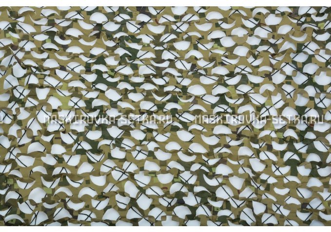 Массеть Camosystems Пейзаж-Профи Милитари 3D 1,8х6 м  – купить по цене 7700 руб. в интернет-магазине в городе Оренбург картинка 2
