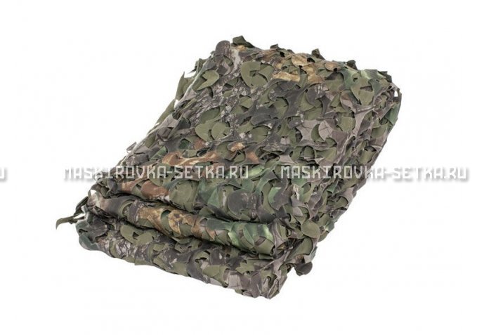 Сетка Camosystems Пейзаж Тайга 4D 2,4х6 м  – купить по цене 7200 руб. в интернет-магазине в городе Оренбург картинка 1