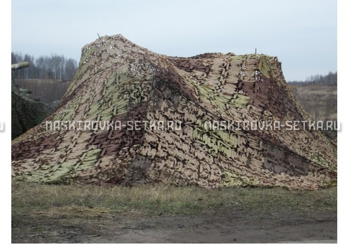 Маскировочный комплект МКТ-2П 12х18 м Поле без АП – купить по цене 58200 руб. в интернет-магазине в городе Оренбург картинка 2
