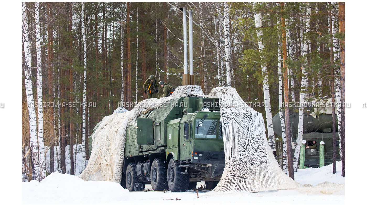 Маскировочный комплект МКТ-2С Снег 12х18 м без АП – купить по цене 58200 руб. в интернет-магазине в городе Оренбург картинка 28